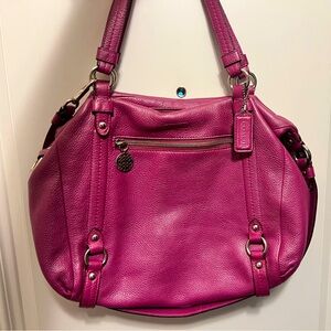 Coach leather purse